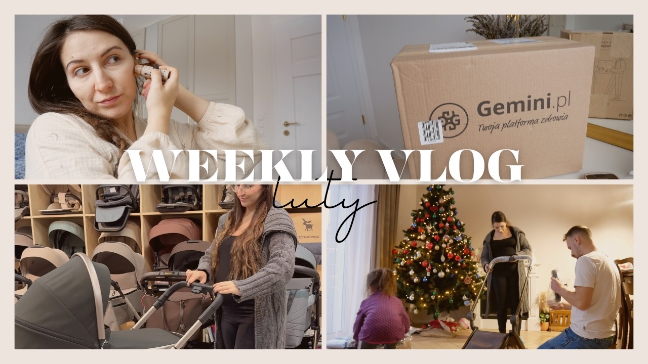 Mamy nowy wózek! 🤰🏻Wyprawka apteczna dla mamy i dziecka 🧸 VLOG