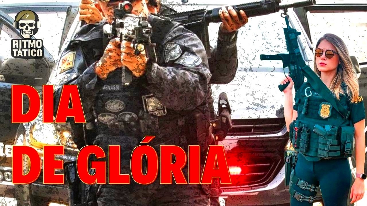 DIA DE GLÓRIA 💀 - RITMO TÁTICO 🎵 - Rap policial - Concurso policial - Motivacional - Rap tático