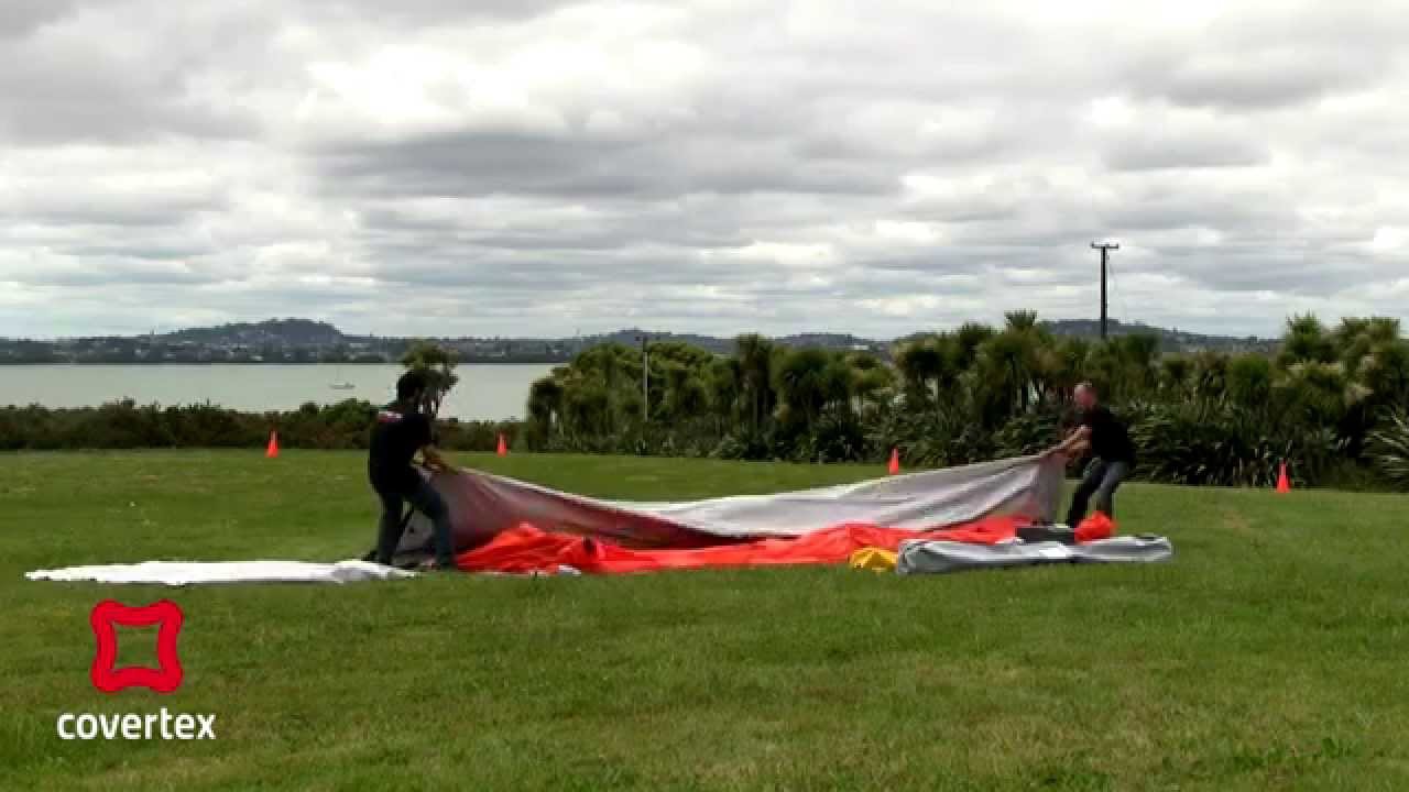 Pack down - Major Incident AirShelter (MIAS) - Covertex Ltd