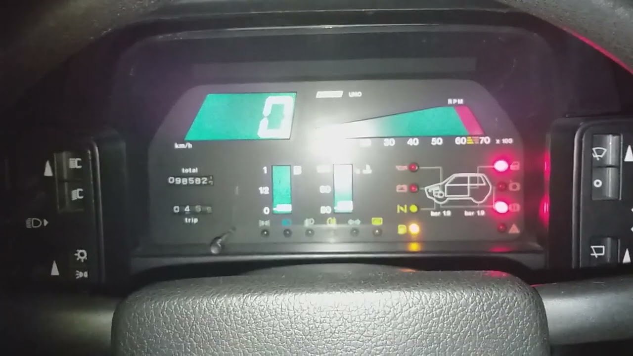 FIAT Uno 70 SX Digitale start with new 60 Ah Battery