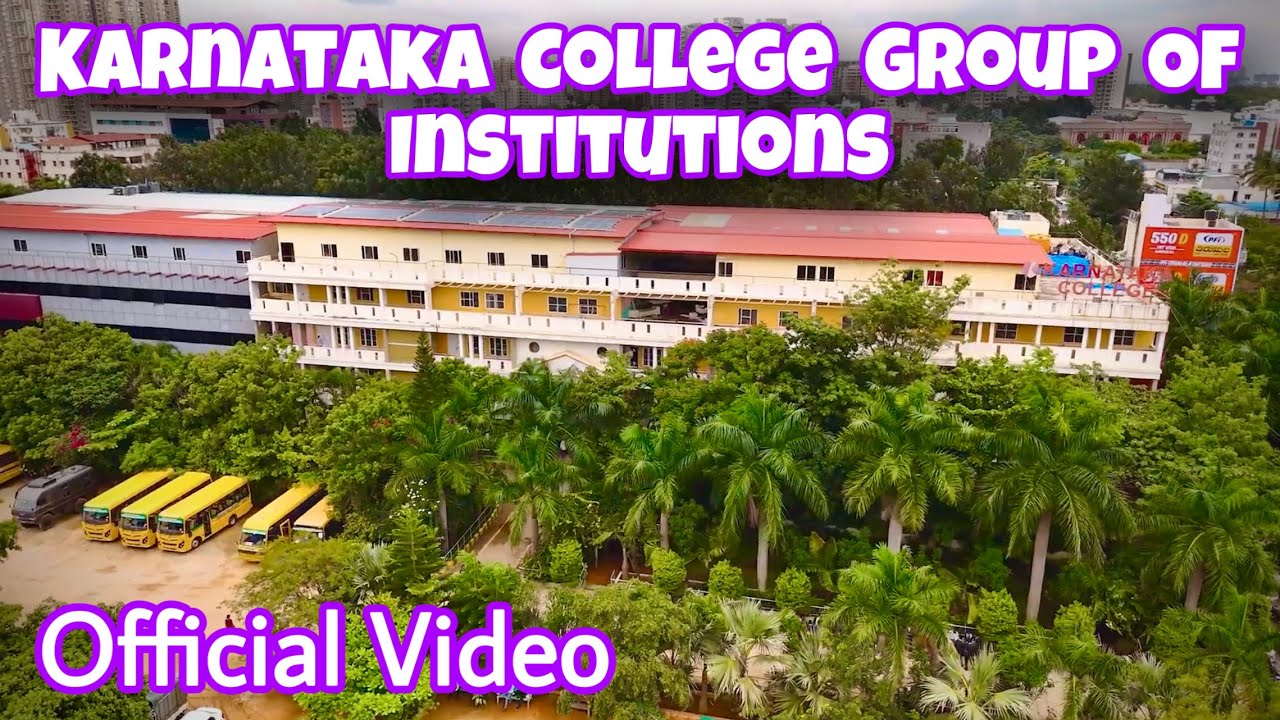Karnataka College Group of Institutions | college campus | Karnataka College in Bangalore