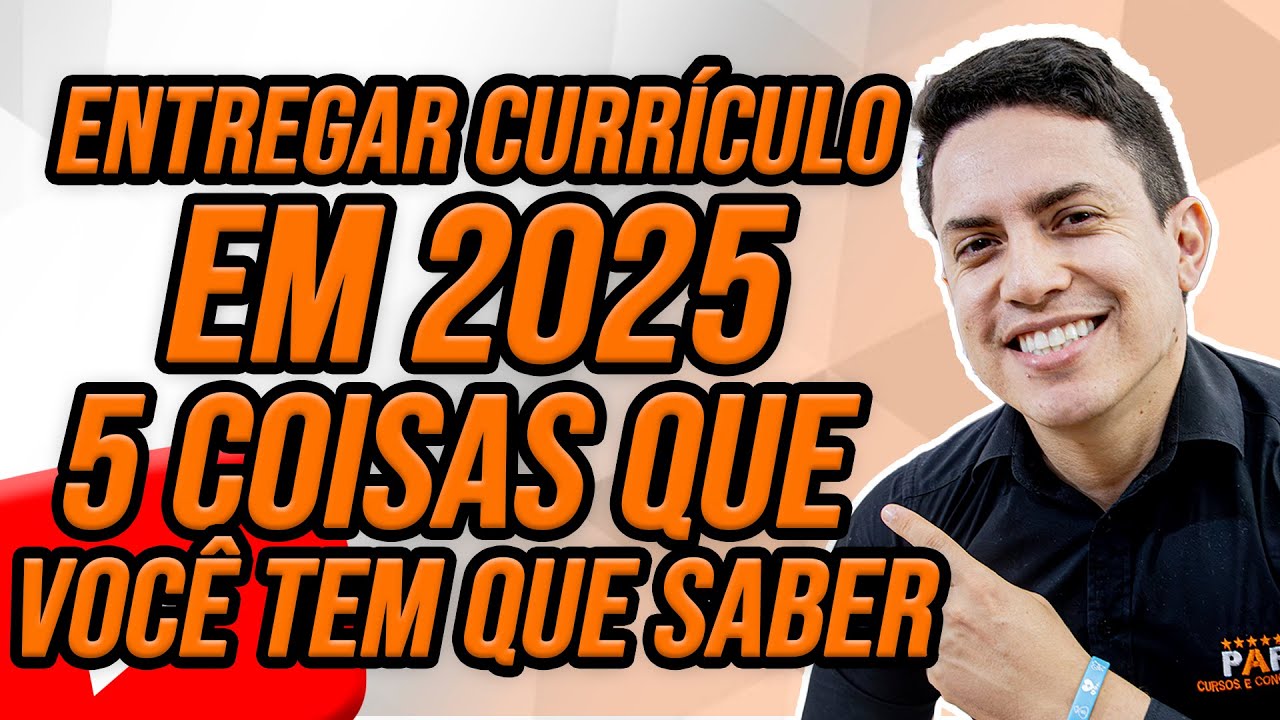 ENTREGAR CURRÍCULO PESSOALMENTE - VALE A PENA EM 2025
