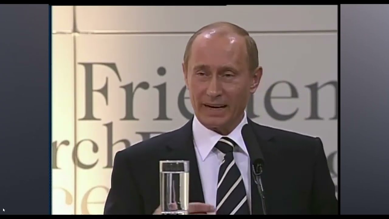 В.В.Путин на Мюнхенской конференции по вопросам политики безопасности 10.02.2007 полное выступление