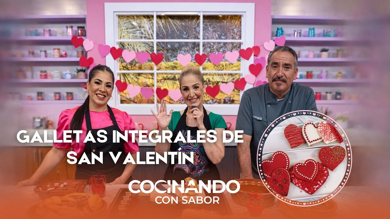Galletas integrales de San Valentín | Carne en su Jugo | Torta Ahogada