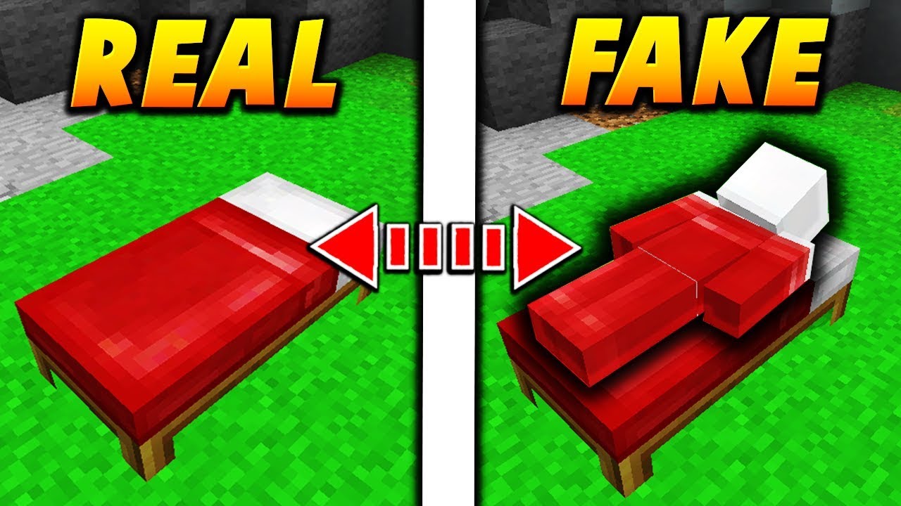FAKE BED SKIN TROLL! - Minecraft SKYWARS TROLLING (INSANE!)
