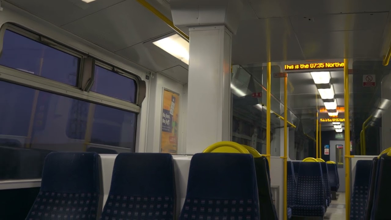 Journey of Northern's Class 319 (Leyland to Blackpool North)