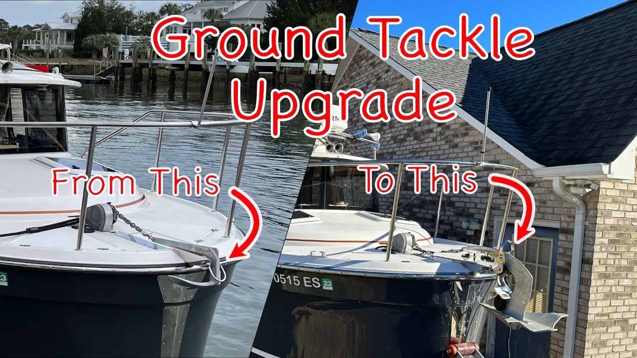 Mantus Anchor System Upgrade on a Ranger Tug R-23