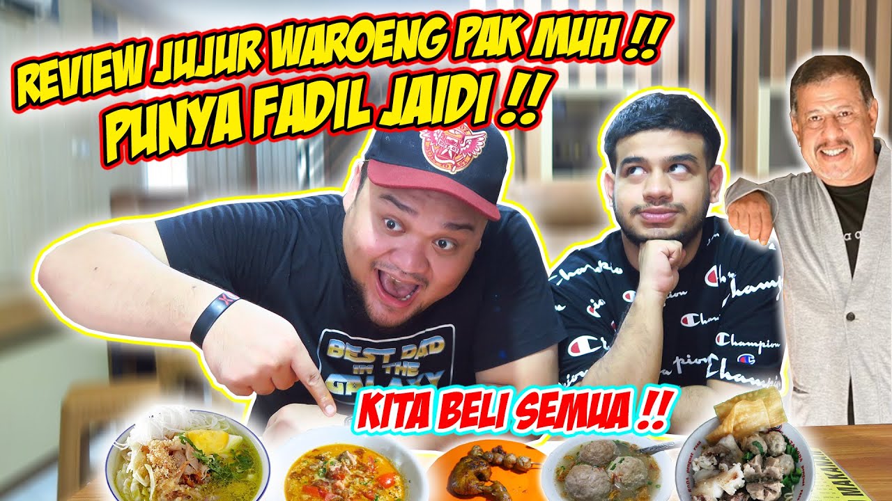REVIEW WAROENG PAK MUH PUNYA FADIL JAIDI !! WITH @fadiljaidi7416