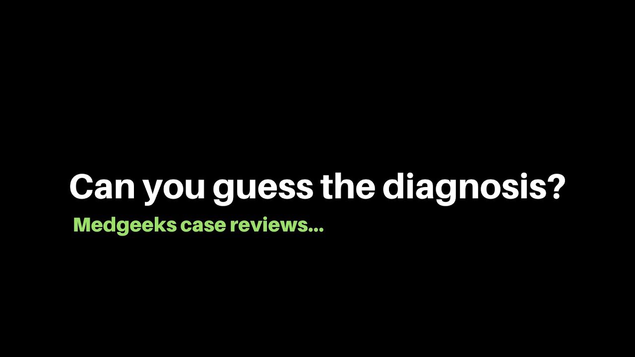 My most interesting cases of the week. Can you guess the diagnosis?