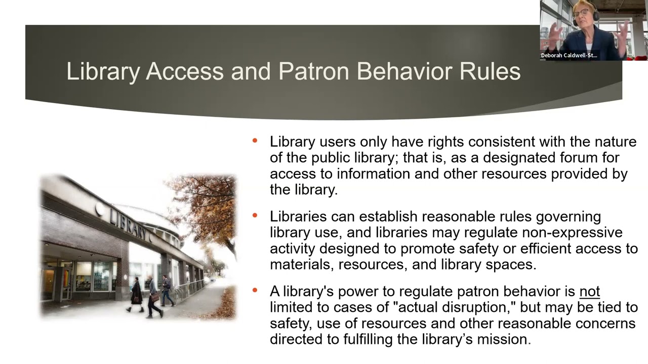 Legally Speaking: Freedom to Read