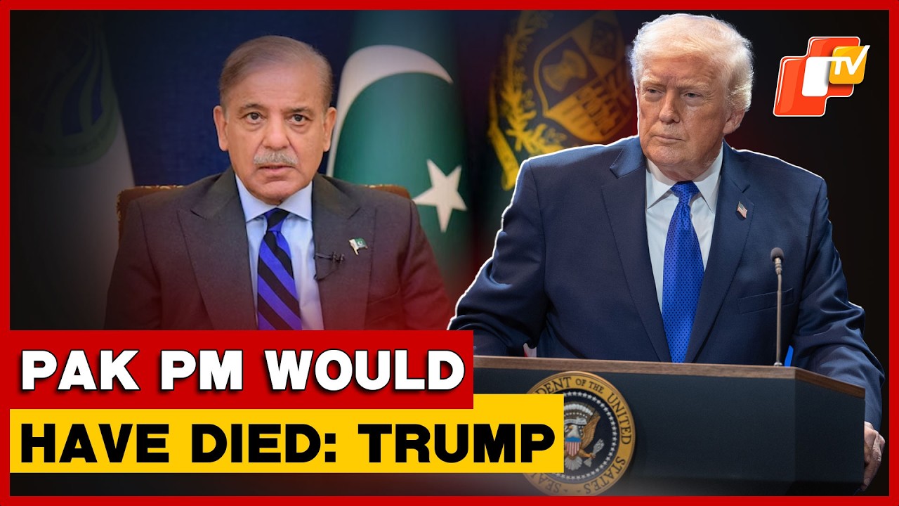 Trump Claims Shehbaz Sharif ‘Would Have Died’ Without His Intervention