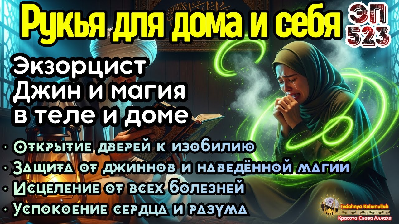 Мощная Коран Рукья | Очищение дома, тела и бизнеса от зла | Эпизод 523