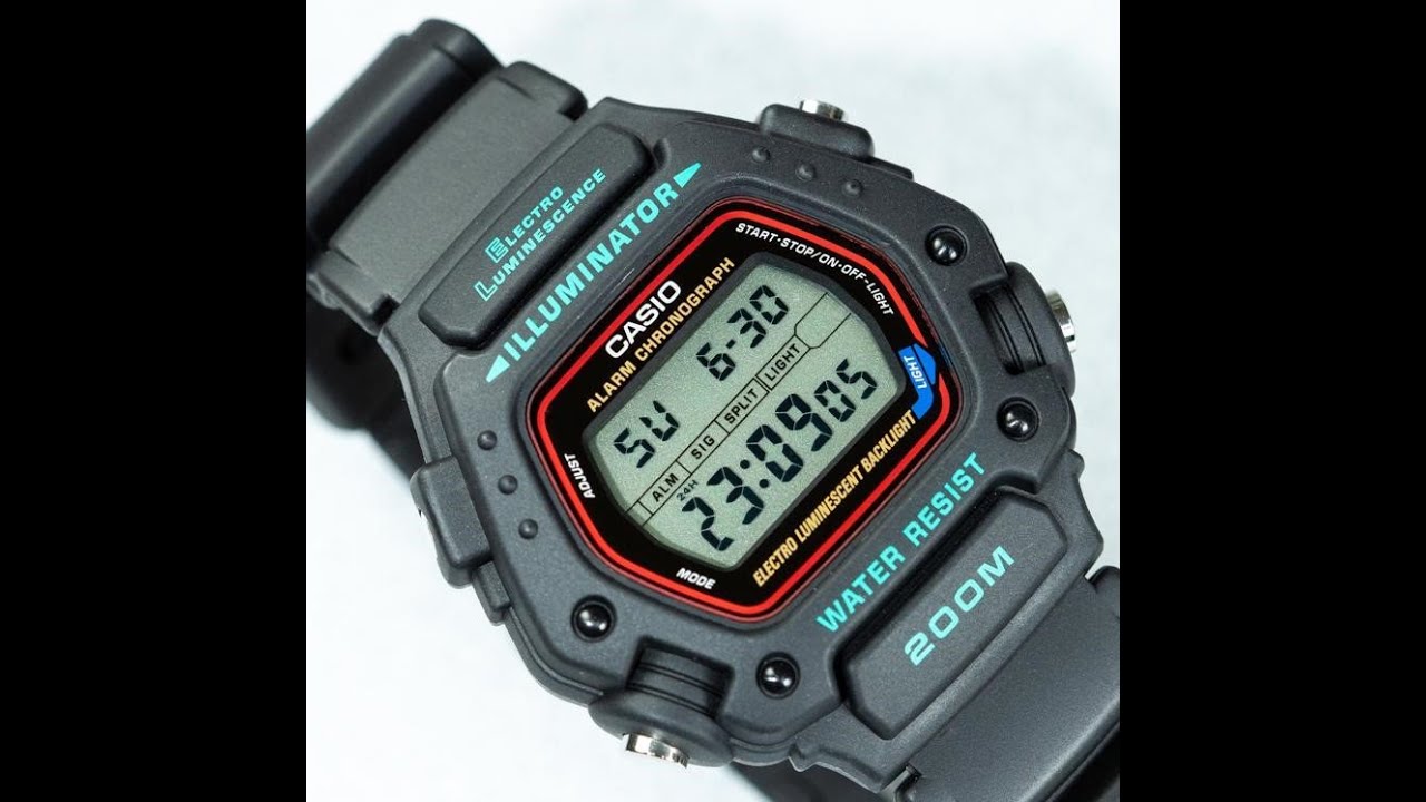 IL CASIO DI TOM CRUISE ! (MISSION IMPOSSIBLE 1996) -  CASIO DW290-1VS - RECENSIONE