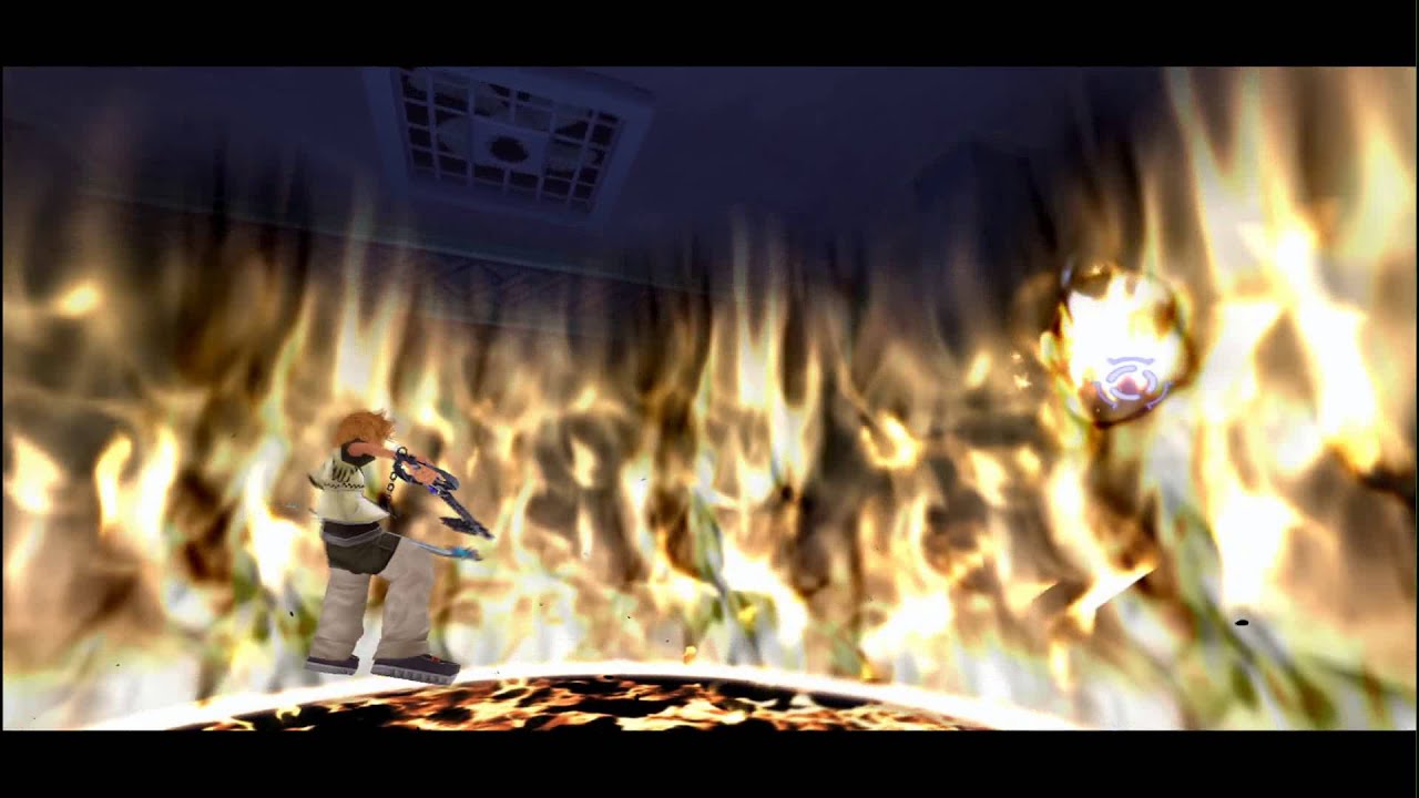 KH2FM - Dual Roxas vs Axel (Movie Mode)