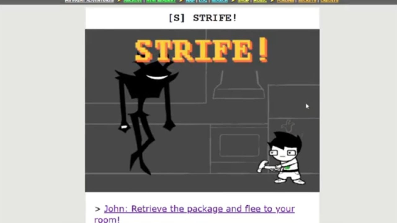 homestuck weird knight glitch