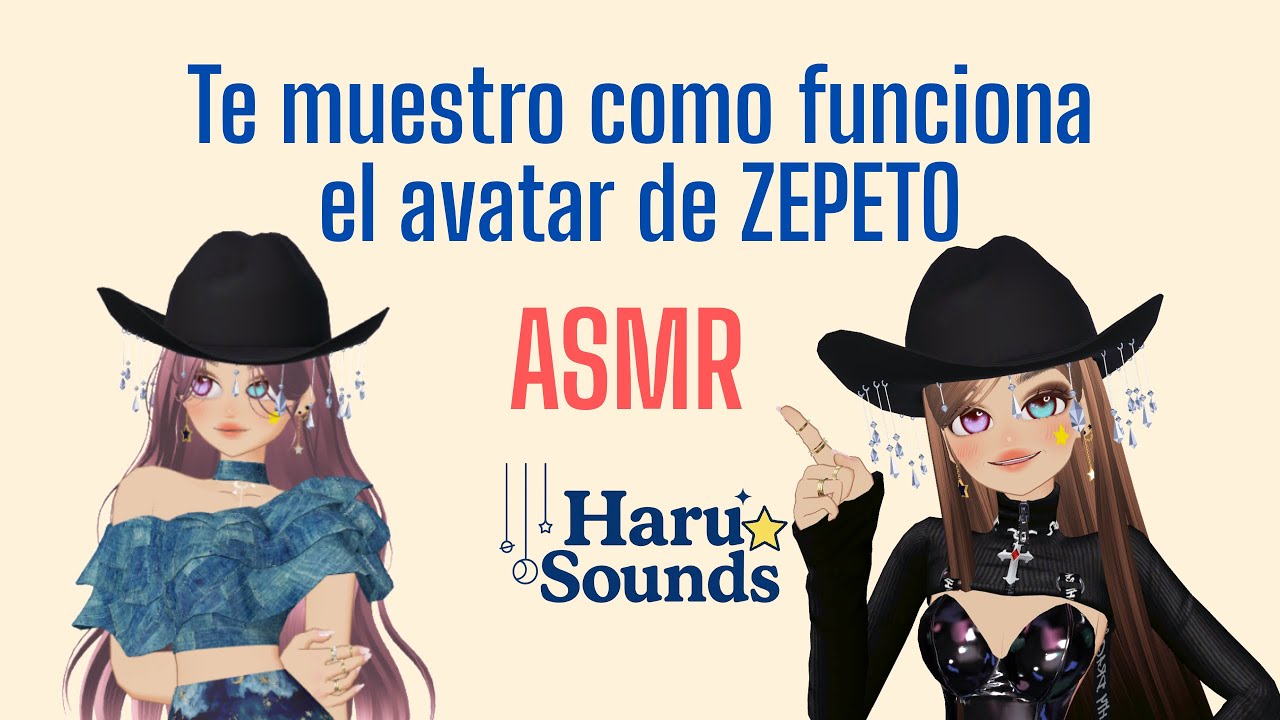 Así es como funciona el avatar de #ZEPETO #ASMR 