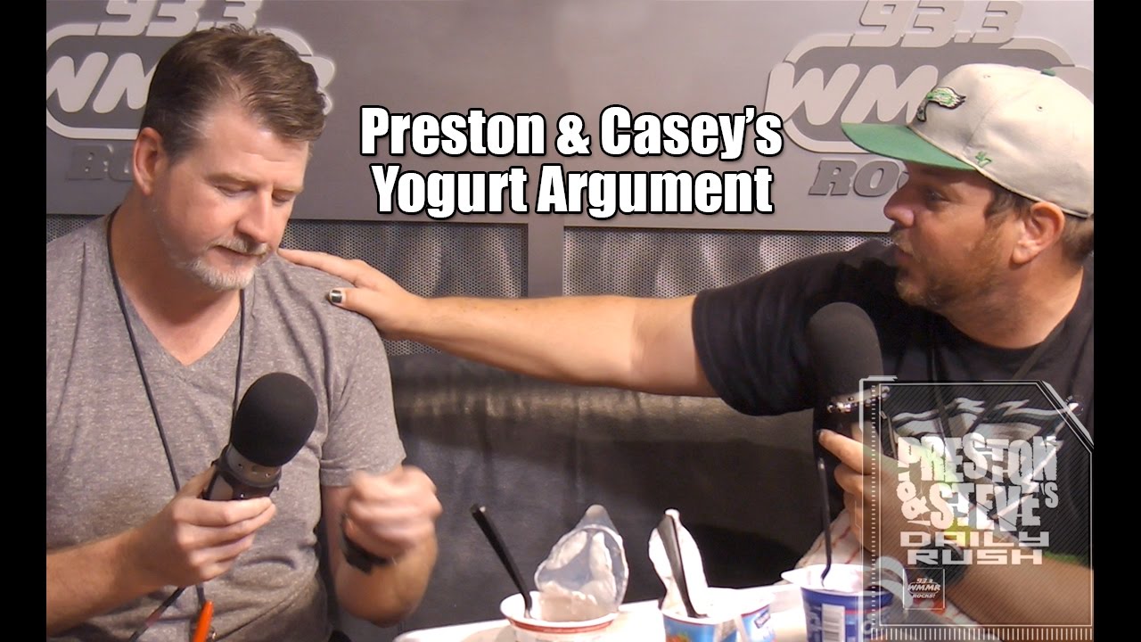 Preston & Casey's relationship is ruined by yogurt - Preston & Steve's Daily Rush