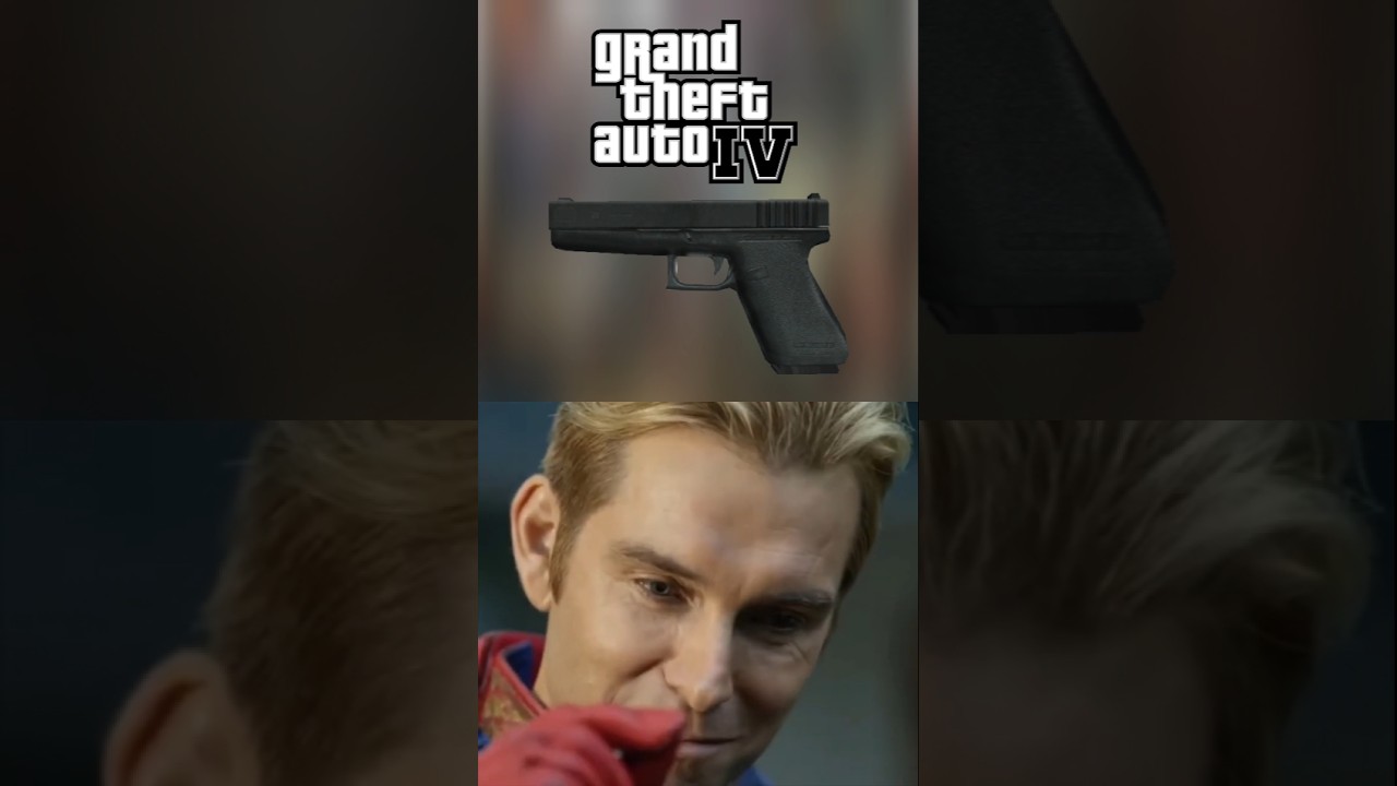 Эволюция &laquo;ПИСТОЛЕТА&raquo; в играх GTA (1997-2013)🤯 #шорты #gta #gtaevolution