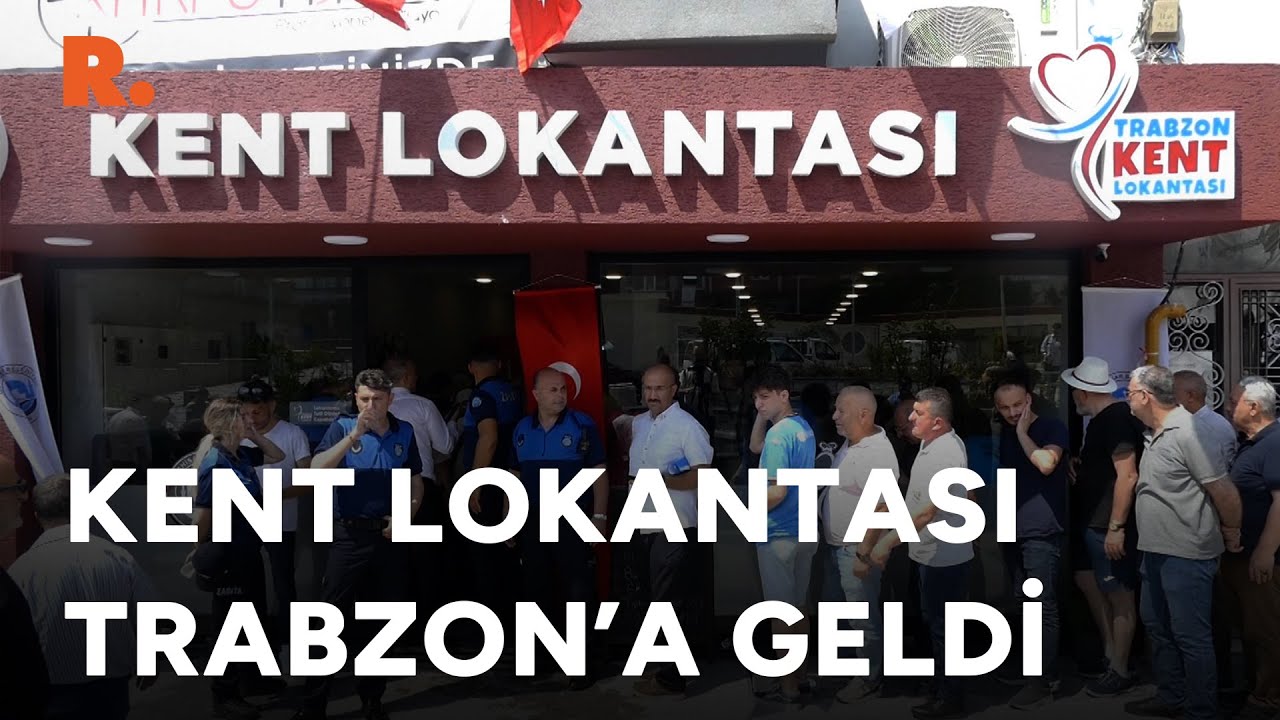 Trabzon Kent Lokantası hizmete girdi: Emekliler kuyruk oluşturdu