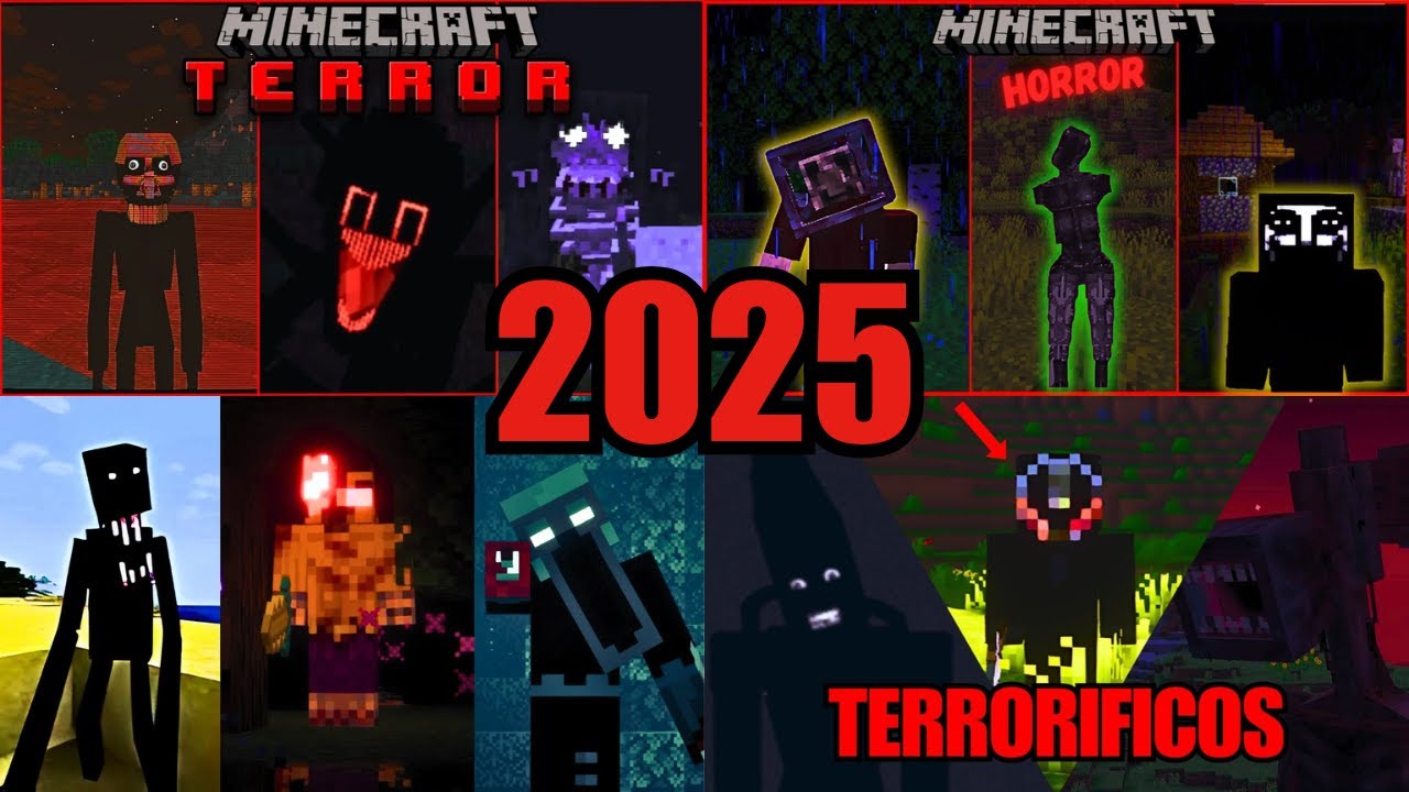 21 MODS DE TERROR PARA MINECRAFT JAVA 1.19.2 Y 1.20.1 PARA EMPEZAR 2025