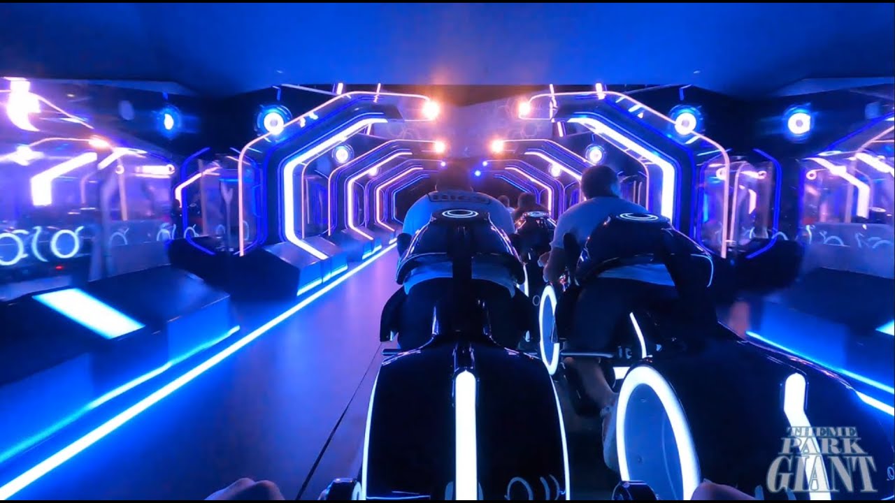 TRON Lightcycle/Run - Волшебное Королевство Поездка от лица Уолта Диснея!