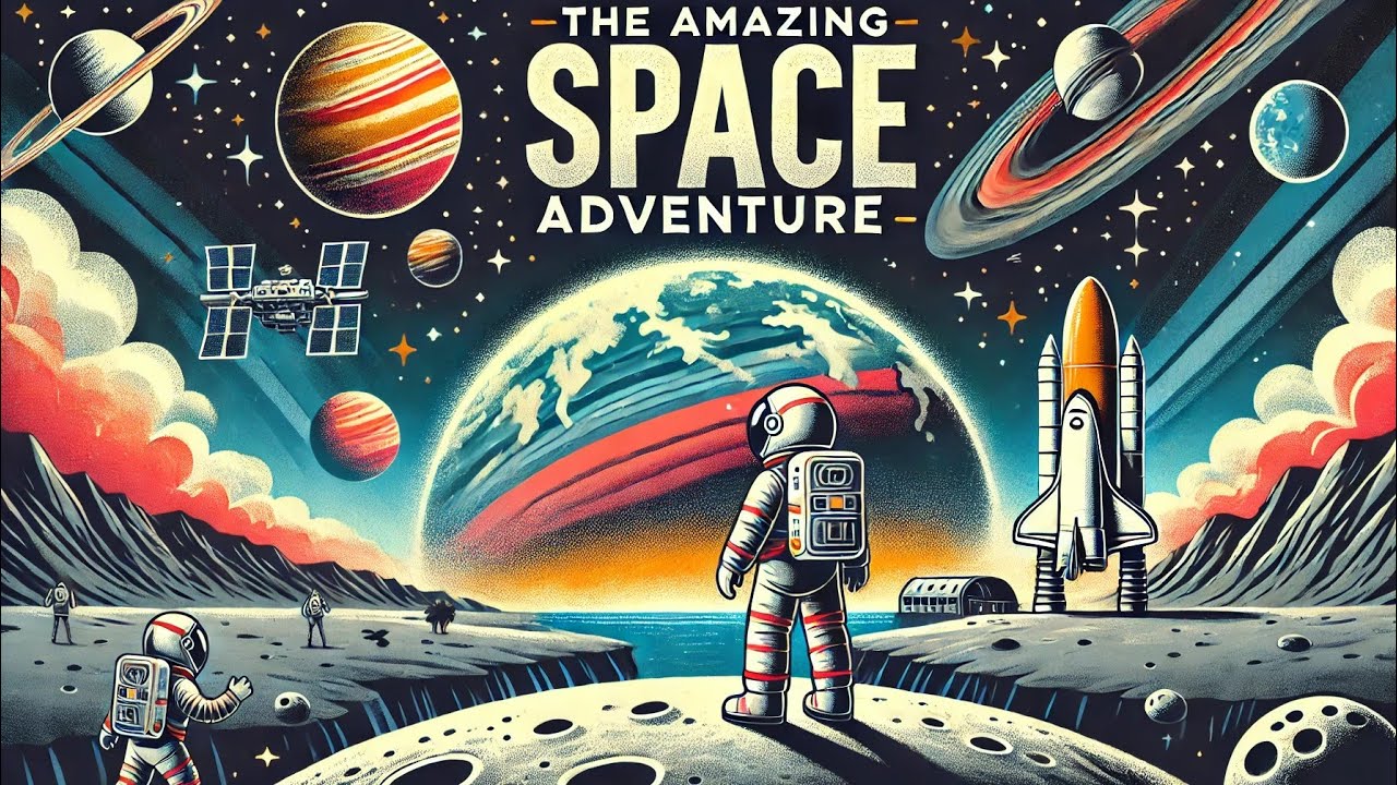 Space Adventures for Kids!🌌🚀🪐👨&zwj;🚀👩&zwj;🚀