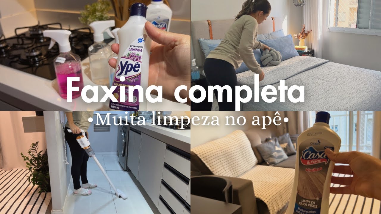 Motivação para faxina| limpei tudo| produtos que eu uso na limpeza| Jessica Lima