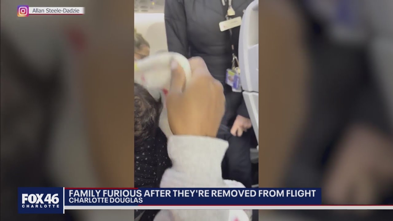 Couple with infant removed from AA CLT flight