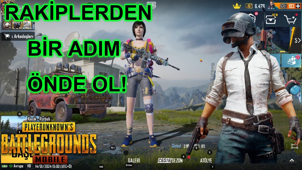 Naznacheniye klavish Gameloop emulyatora Pubg Mobile