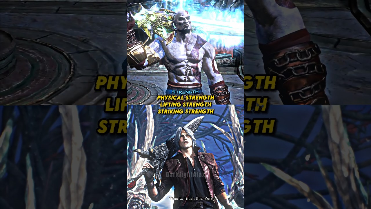 Kratos Vs Dante | #godofwar #dmc #shorts