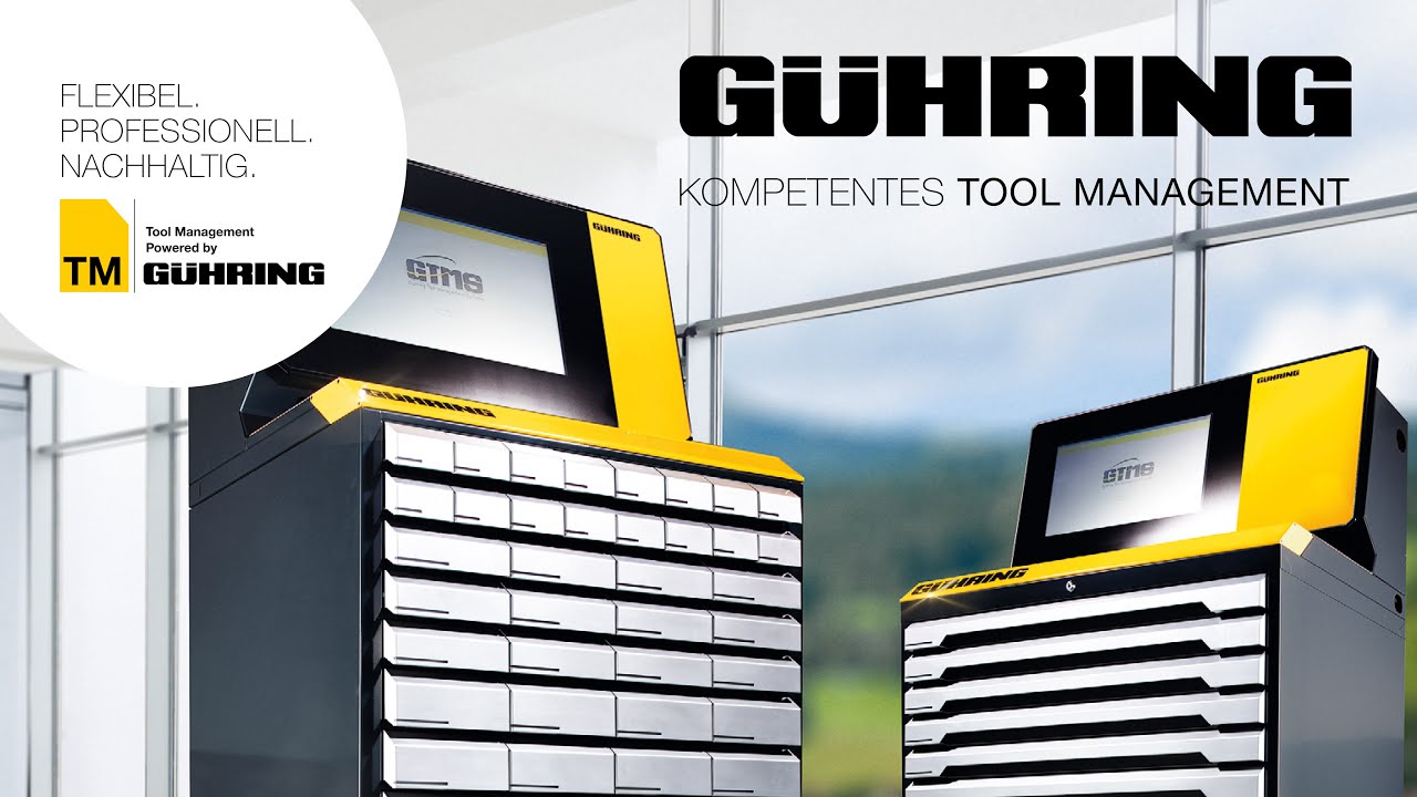 Gühring Tool Management - Innovatives Werkzeugmanagement [4.0]