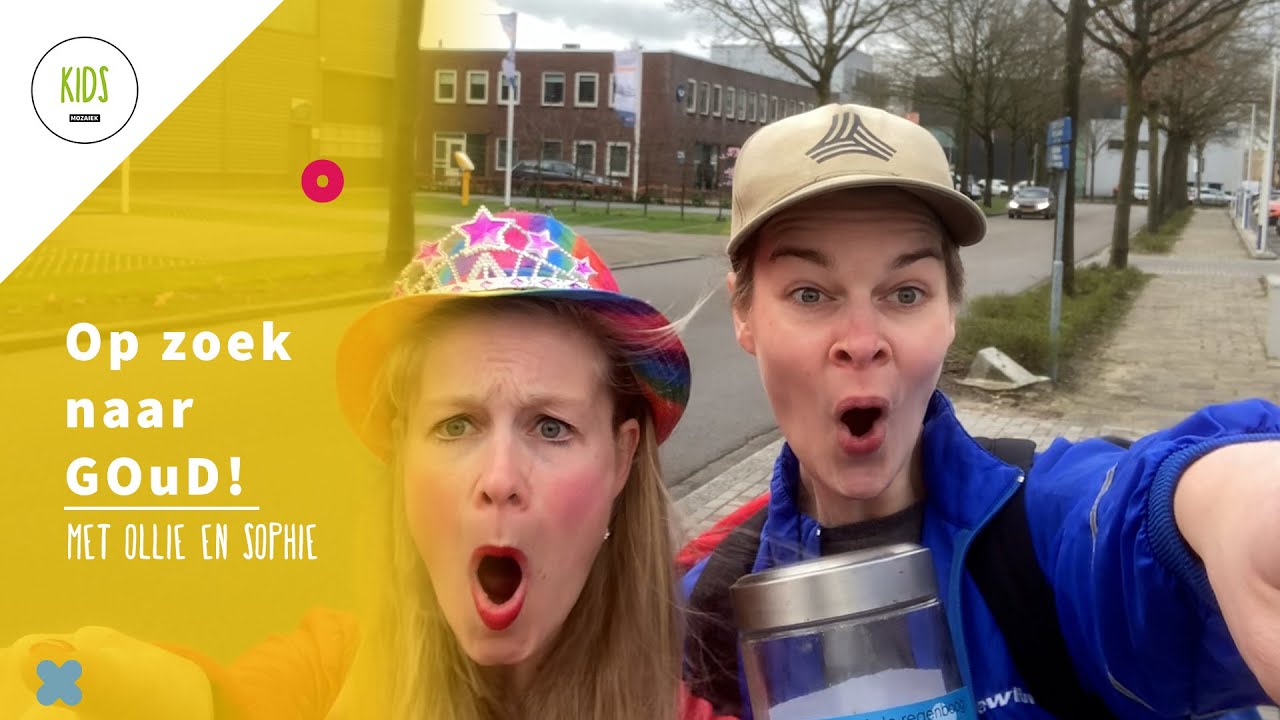 🌈Ollie en Sophie gaan op zoek naar GOuD!💰   ☔Regendrup en zonneschijn🌞