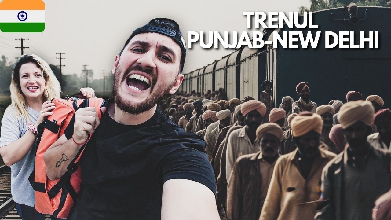 Si-n INDIA sunt trenurile peste CFR:Am ajuns in New Delhi, cea mai MURDARA capitala din lume!
