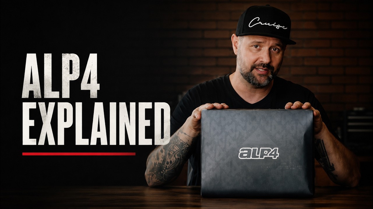 I explain the  Air Lift ALP4 air suspension system in detail