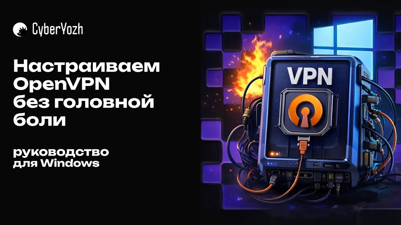 Настраиваем OpenVPN без головной боли: руководство для Windows
