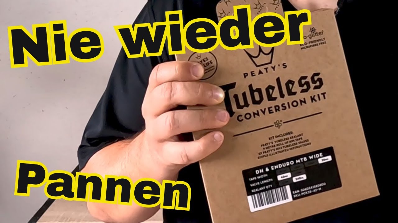 MTB Tubeless Umbau DIY / Schlauchlos durch den Wald