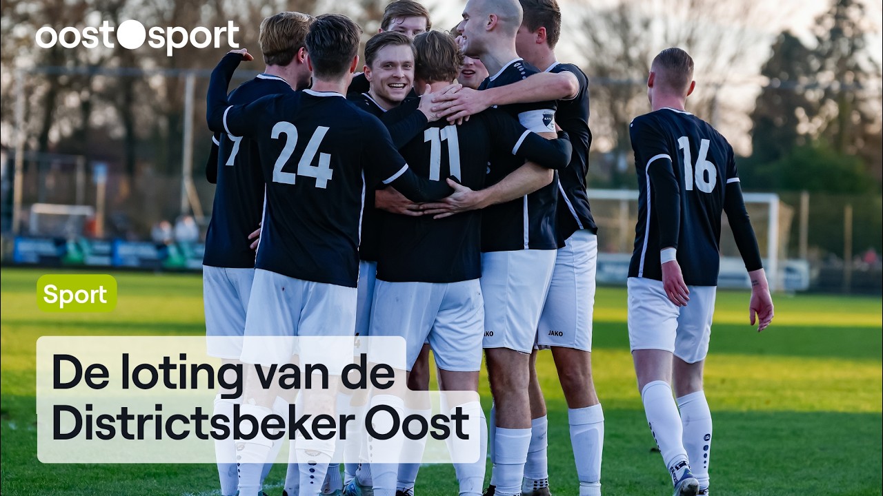 Op jacht naar bekersucces: kijk live mee naar de loting van de Districtsbeker Oost | RTV Oost