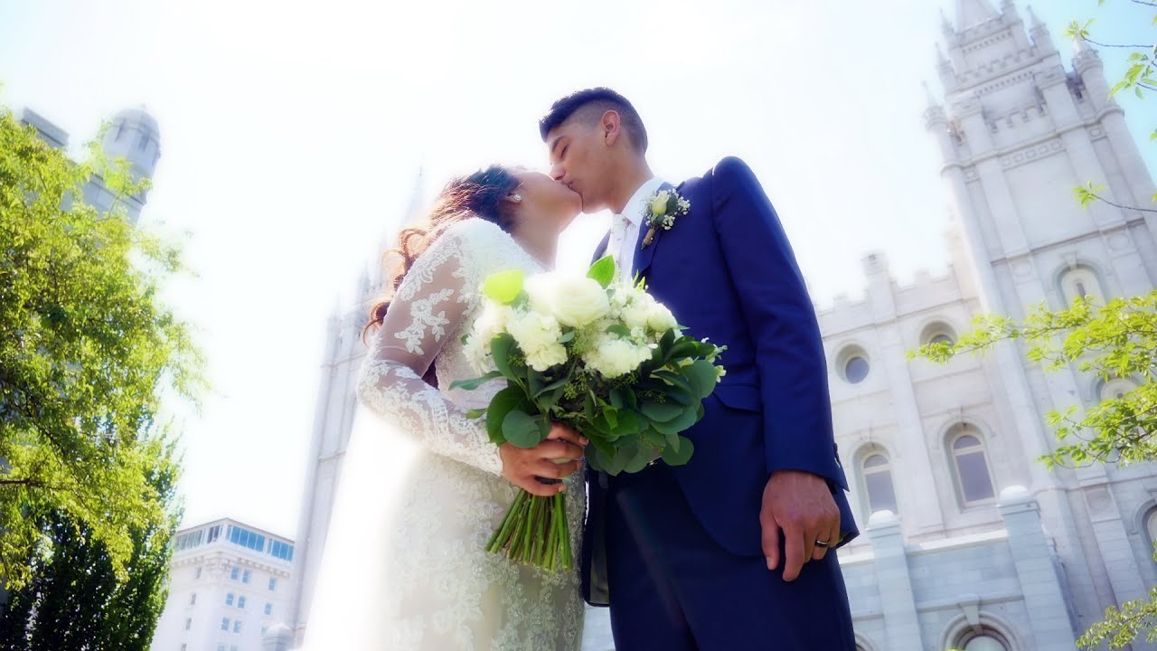 Alexandra & Joresth - SLC Temple Wedding Video in 4k