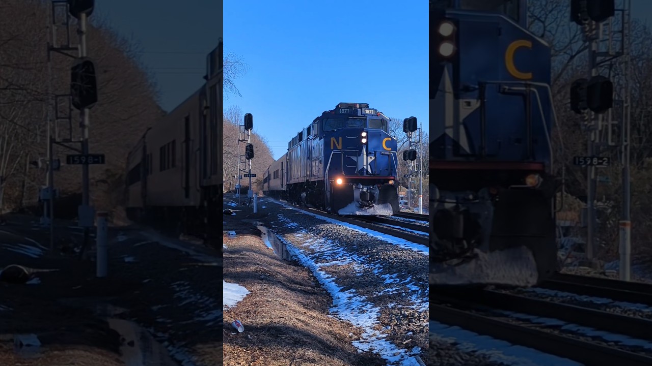 Amtrak Piedmont train P077 departs Raleigh NC at the "Waffle House" signals 2/2/2026