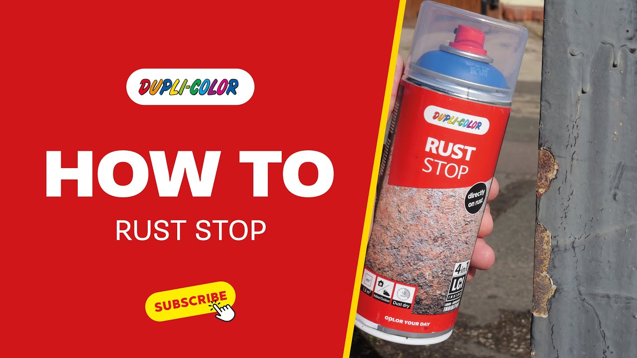 DUPLI-COLOR Rostschutz Spray 4 in 1 | How to video RUST STOP 4 in 1