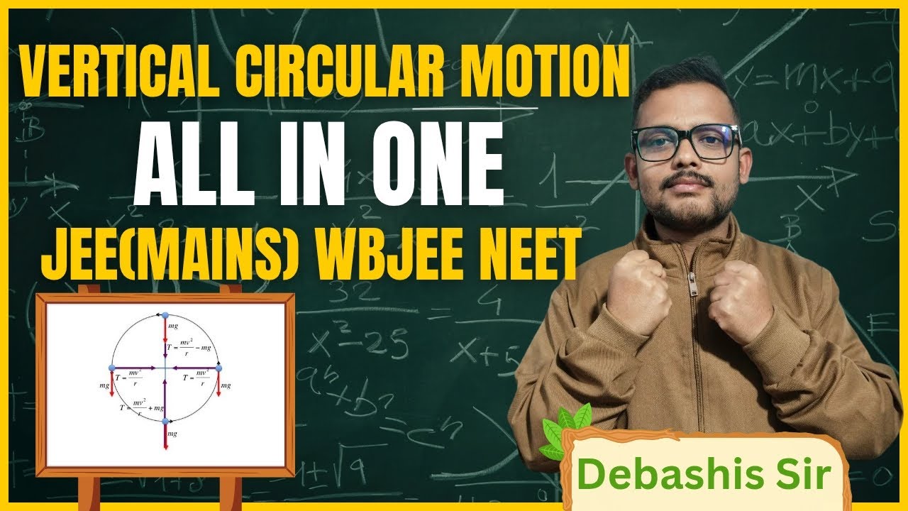 Vertical Circular Motion || All in One || JEE MAINS, WBJEE, NEET(UG)
