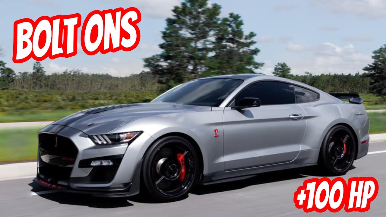 Добавление 100+ RWHP-сил к настройкам GT500 2020 года, выхлопной системе и системе холодного впус...
