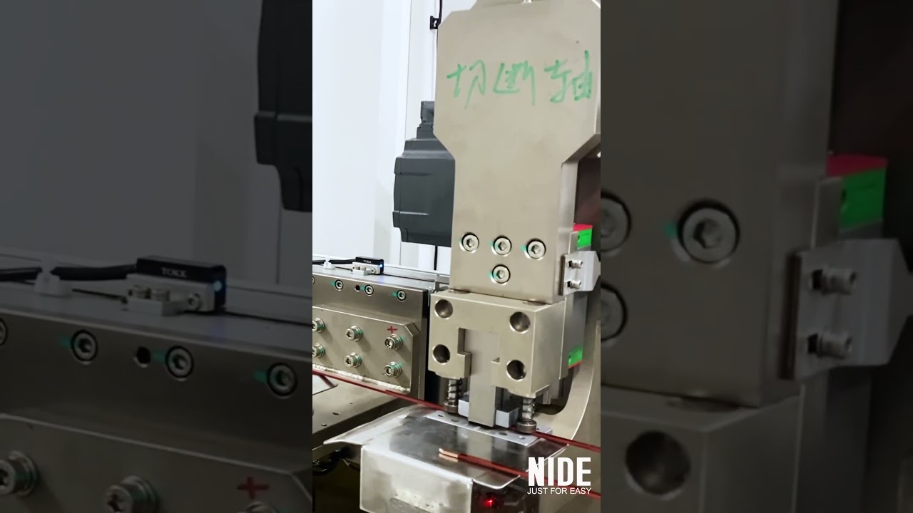 Automatic hairpin stator coil forming machine | Hairpin motor manufacturing technology solution