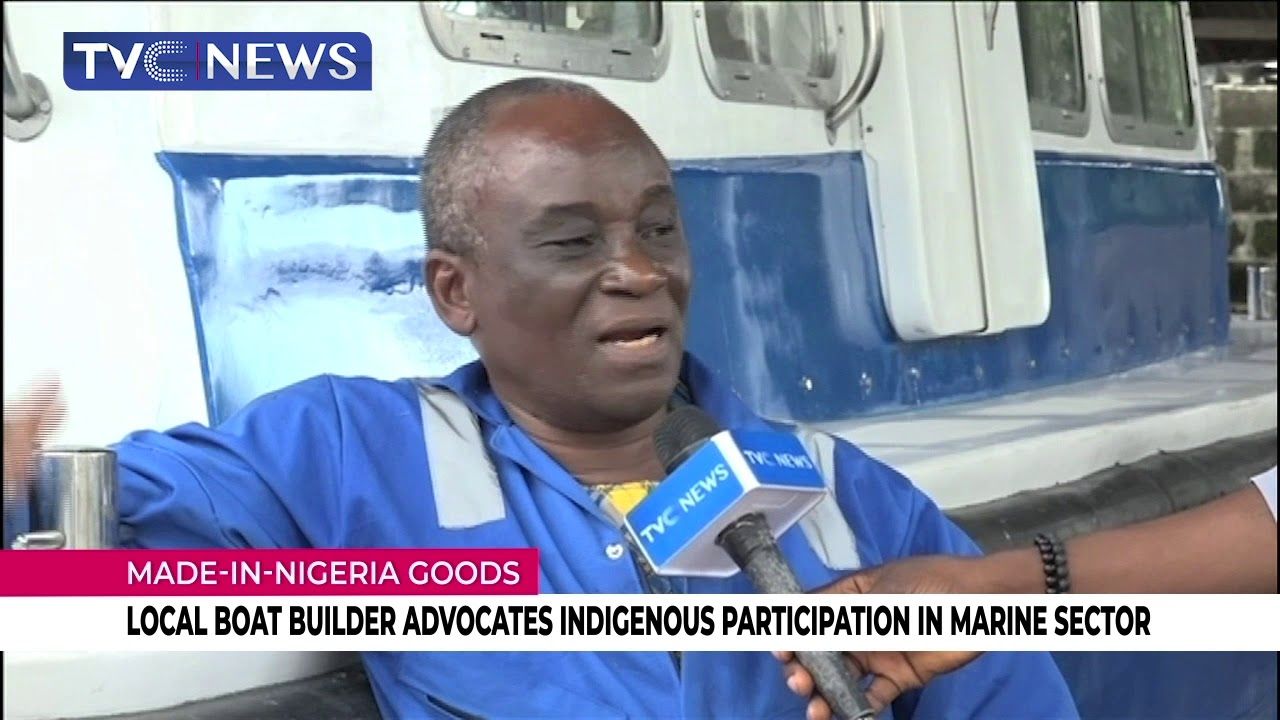 Nigerian Professor Builds Boat From Scratch