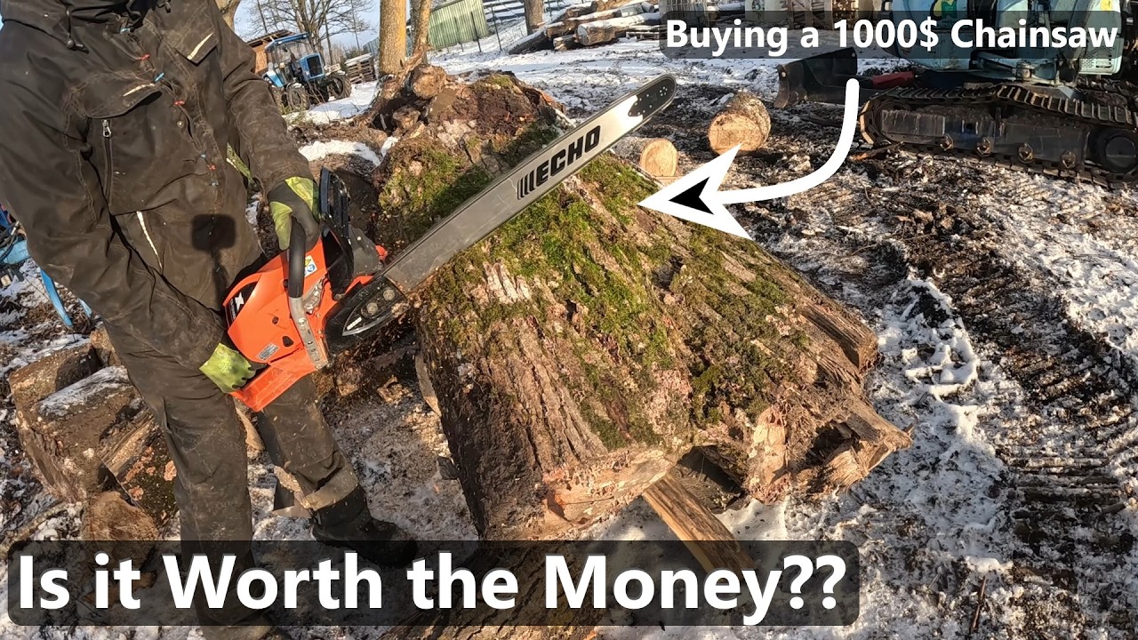 Buying and using the biggest ECHO chainsaw - Echo CS7310SX