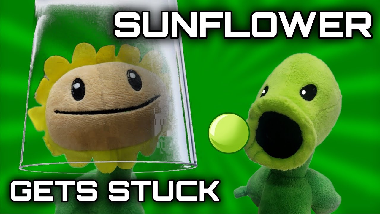 Sunflower Gets Stuck - Peashooter and Friends
