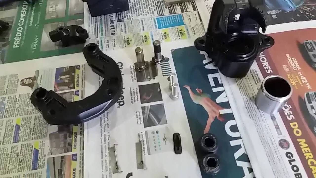 Revisão pinça de freio dianteiro - Intruder 250