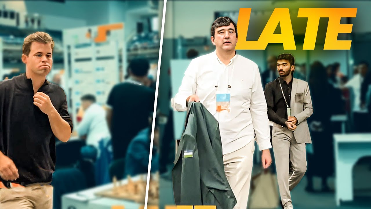 Gukesh Arrives With Kramnik, Magnus Arrives Late | Round Three Moments | 45th Chess Olympiad 2024