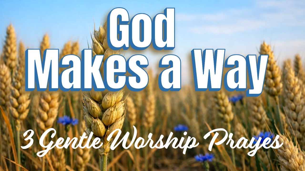 A Gentle Worship Songs Prayers Set with Lyrics - Christian Music