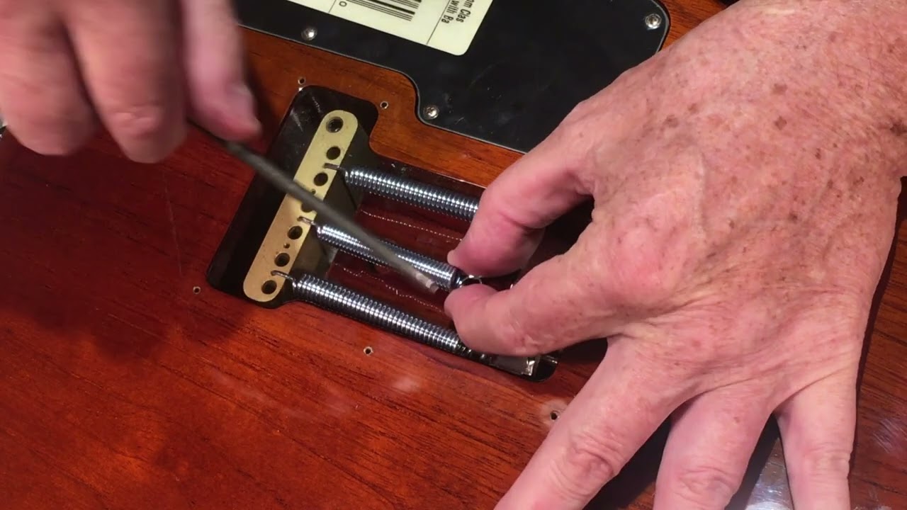 How to remove and instal standard trem springs.